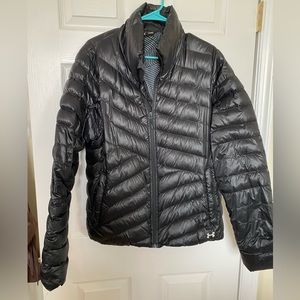 Under Armour puffy jacket . Size xl . Cold gear .